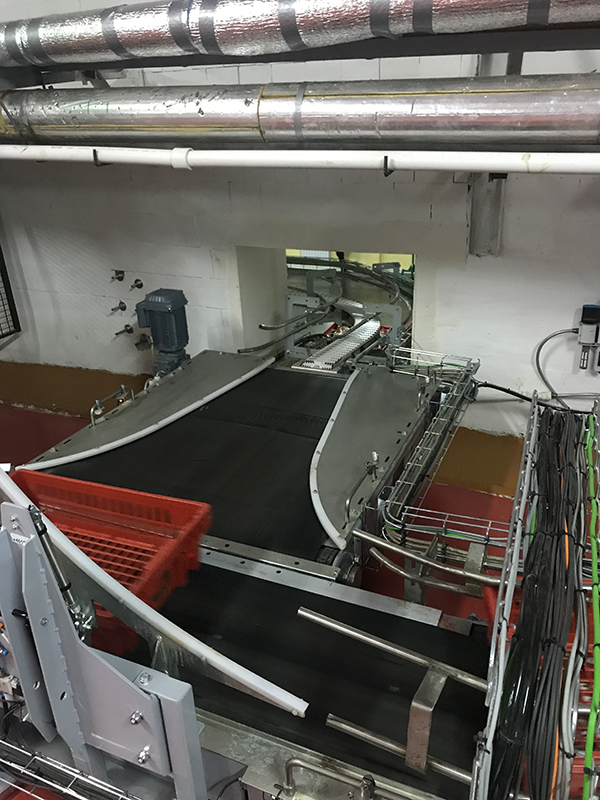 Решение обработки потоков тары от компании Nekos на производстве в Самаре